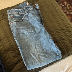 Madewell Light Blue Straight Jeans